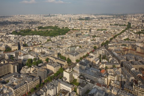 Paris, vue aerienne