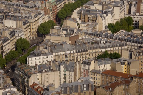 Paris, vue aerienne