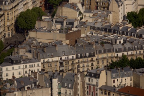 Paris, vue aerienne