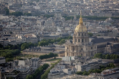Paris, aerial view