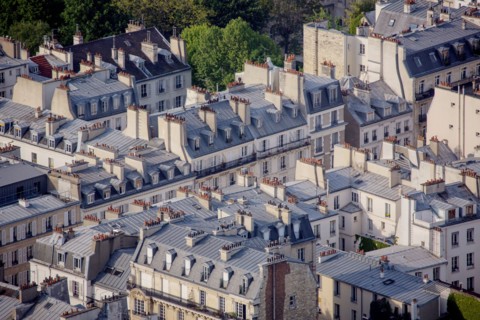 Paris, vue aérienne