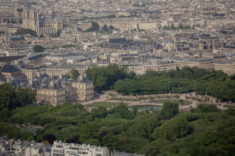 Paris, vue aérienne