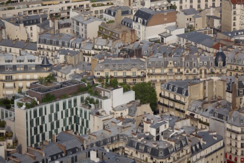 Paris, vue aerienne