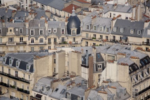 Paris, vue aerienne