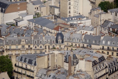 Paris, vue aerienne