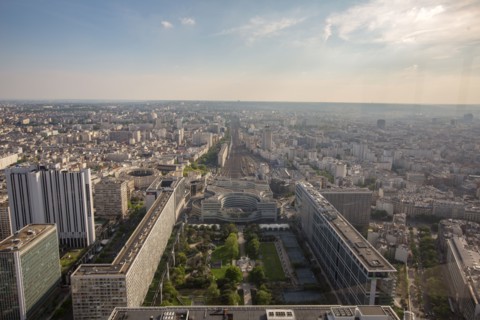 Paris, vue aérienne