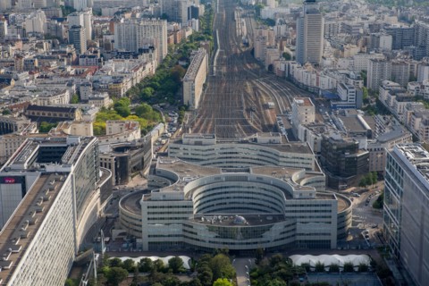 Paris, vue aerienne