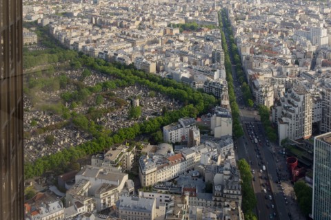 Paris, vue aerienne