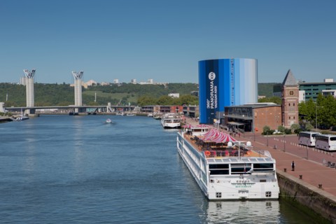 Rouen, Panorama XXL et anciens docks réhabilités