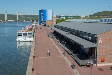 Rouen, Panorama XXL et anciens docks réhabilités