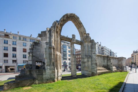 Rouen, vestiges de l'ancienne eglise Saint-Vincent