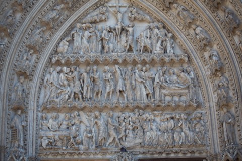 Rouen, Cathedrale Notre-Dame, portail de la Calende