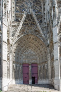 Rouen, Cathedrale Notre-Dame, portail de la Calende