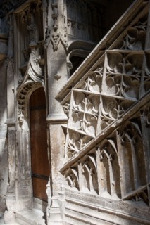 Rouen Cathedral, stairway