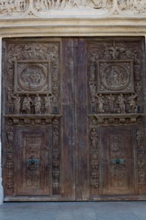 Rouen, porche de l'église Saint-Maclou