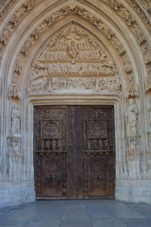 Rouen, porche de l'église Saint-Maclou