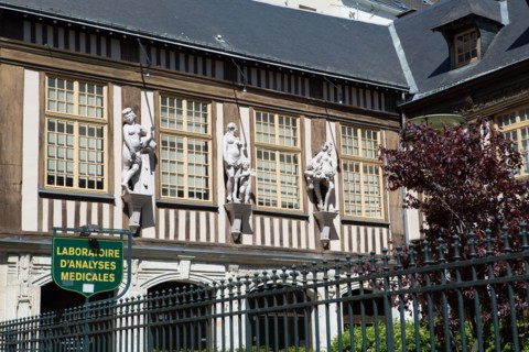 Rouen, maison Rue d'Amiens