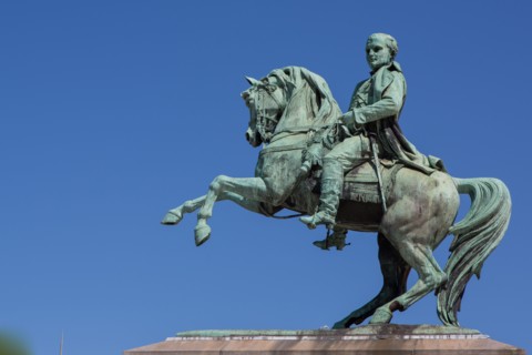 Rouen, statue de Napoleon