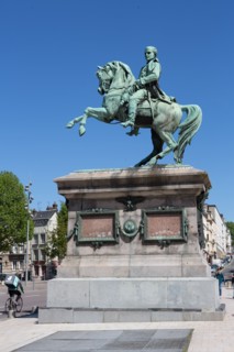 Rouen, statue de Napoleon