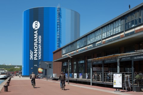 Rouen, Panorama XXL et anciens docks rehabilites