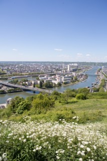 Rouen, Panorama depuis la Côte Sainte-Catherine