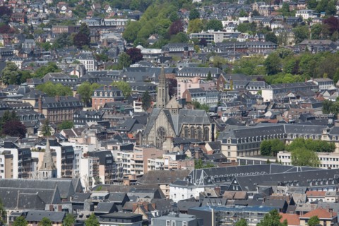 Rouen, Panorama depuis la Côte Sainte-Catherine