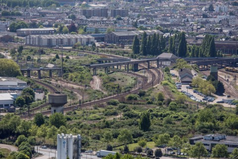 Rouen, Panorama depuis la Côte Sainte-Catherine