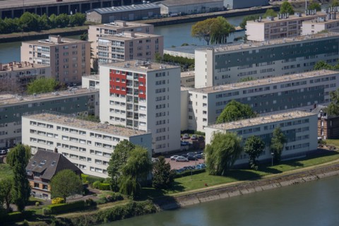 Rouen, Panorama depuis la Cote Sainte-Catherine
