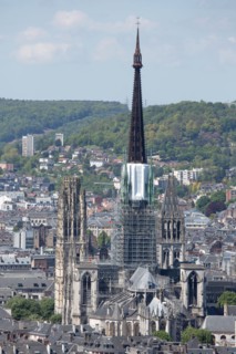 Rouen, Panorama depuis la Côte Sainte-Catherine