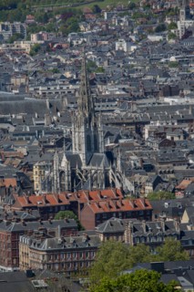 Rouen, Panorama depuis la Côte Sainte-Catherine