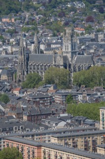 Rouen, Panorama depuis la Côte Sainte-Catherine