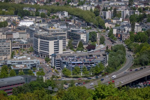 Rouen, Panorama depuis la Côte Sainte-Catherine