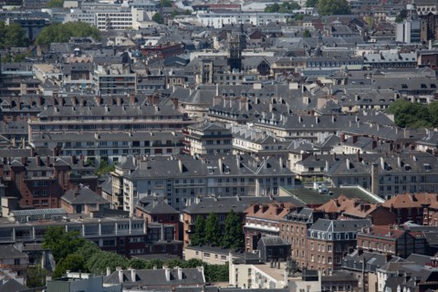 Rouen, Panorama depuis la Côte Sainte-Catherine