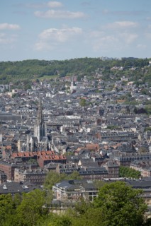 Rouen, Panorama depuis la Côte Sainte-Catherine
