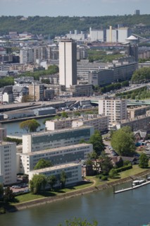 Rouen, Panorama depuis la Cote Sainte-Catherine