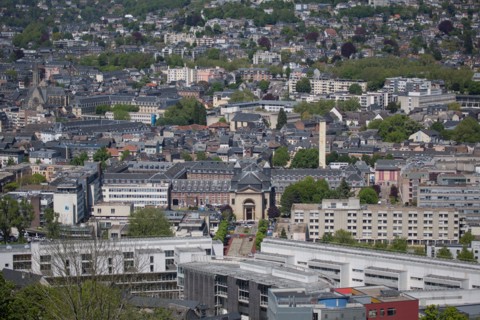 Rouen, Panorama depuis la Côte Sainte-Catherine