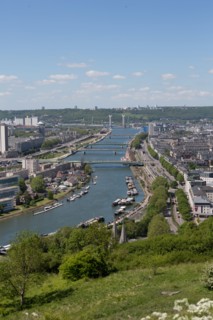 Rouen, Panorama depuis la Côte Sainte-Catherine