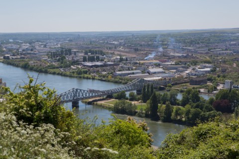 Rouen, Panorama depuis la Côte Sainte-Catherine