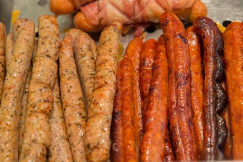 Saucisses grillees
