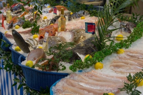 Etal de poissonnier