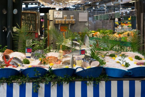 Etal de poissonnier