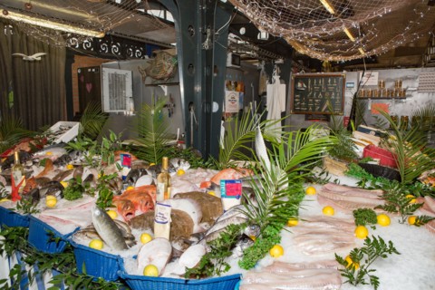 Etal de poissonnier