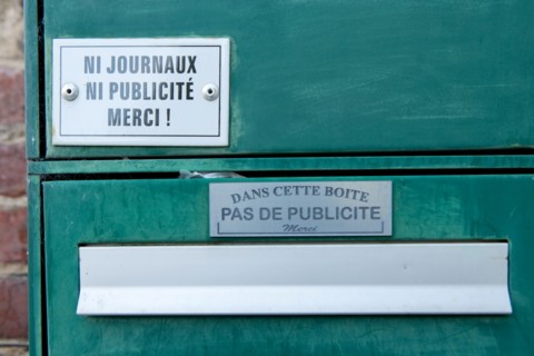 Honfleur, boîte aux lettres