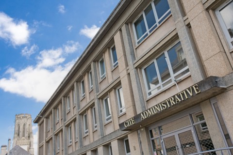 Saint-Lô, bâtiment de la Cité Administrative