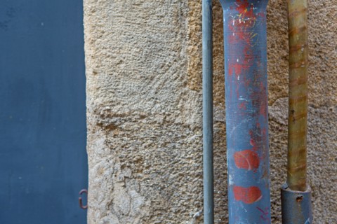 Nantes, tuyaux et gouttières