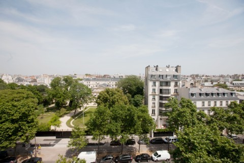 Paris, vue sur le 45 boulevard des Invalides