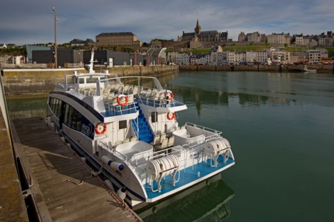 Port de Granville, embarcadère pour les Iles Chausey