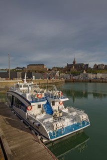 Port de Granville, embarcadère pour les Iles Chausey