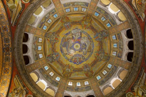 Basilique Sainte-Thérèse de Lisieux, coupole