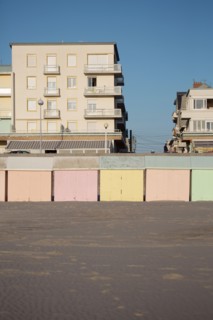 Berck Plage, cabines de bain
